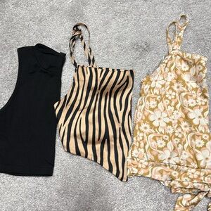 BUNDLE: 3 crop tank tops